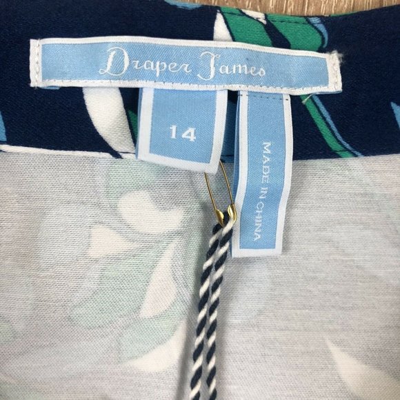 Draper James Floral Stretch A-Line Skirt 14 NWT - Picture 3 of 5